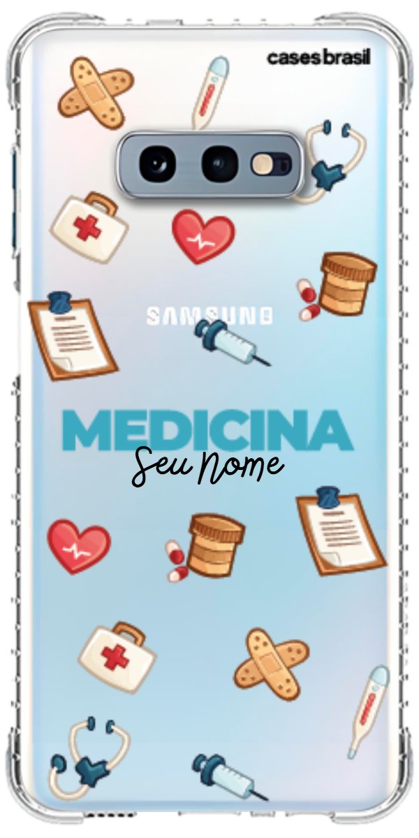 Capinha para Celular Medicina - Profissão Com Nome