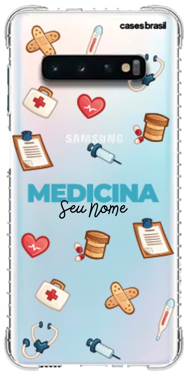 Capinha para Celular Medicina - Profissão Com Nome
