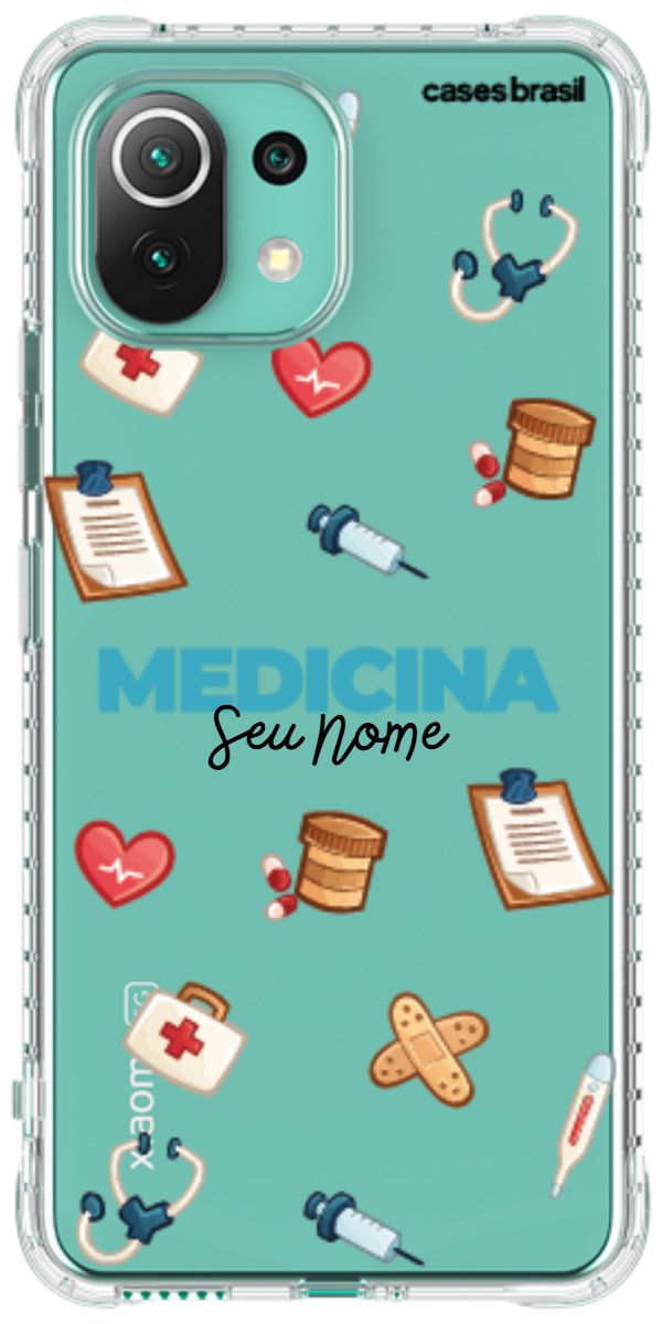 Capinha para Celular Medicina - Profissão Com Nome
