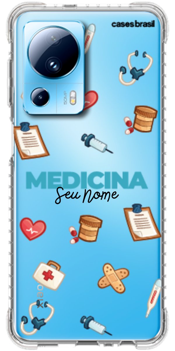 Capinha para Celular Medicina - Profissão Com Nome