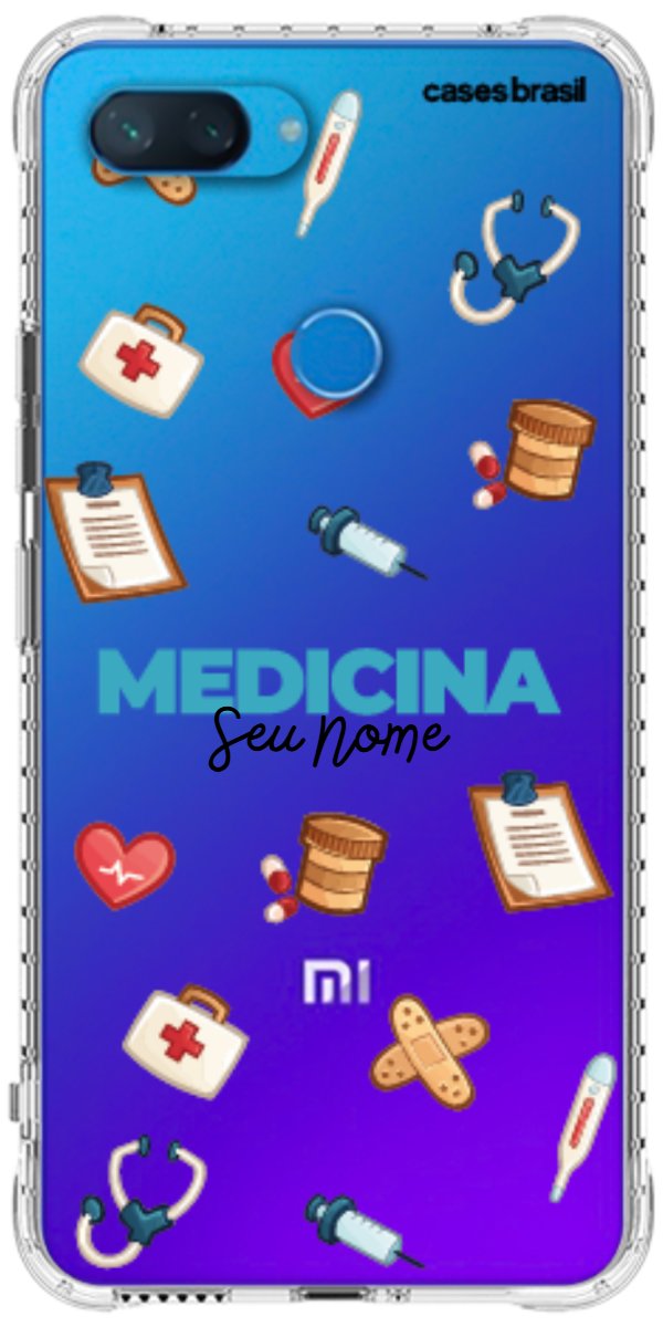 Capinha para Celular Medicina - Profissão Com Nome