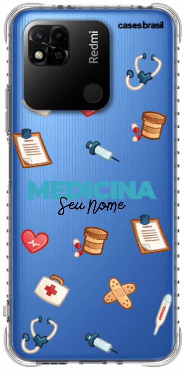 Capinha para Celular Medicina - Profissão Com Nome