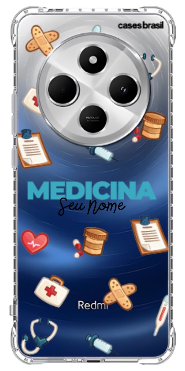 Capinha para Celular Medicina - Profissão Com Nome