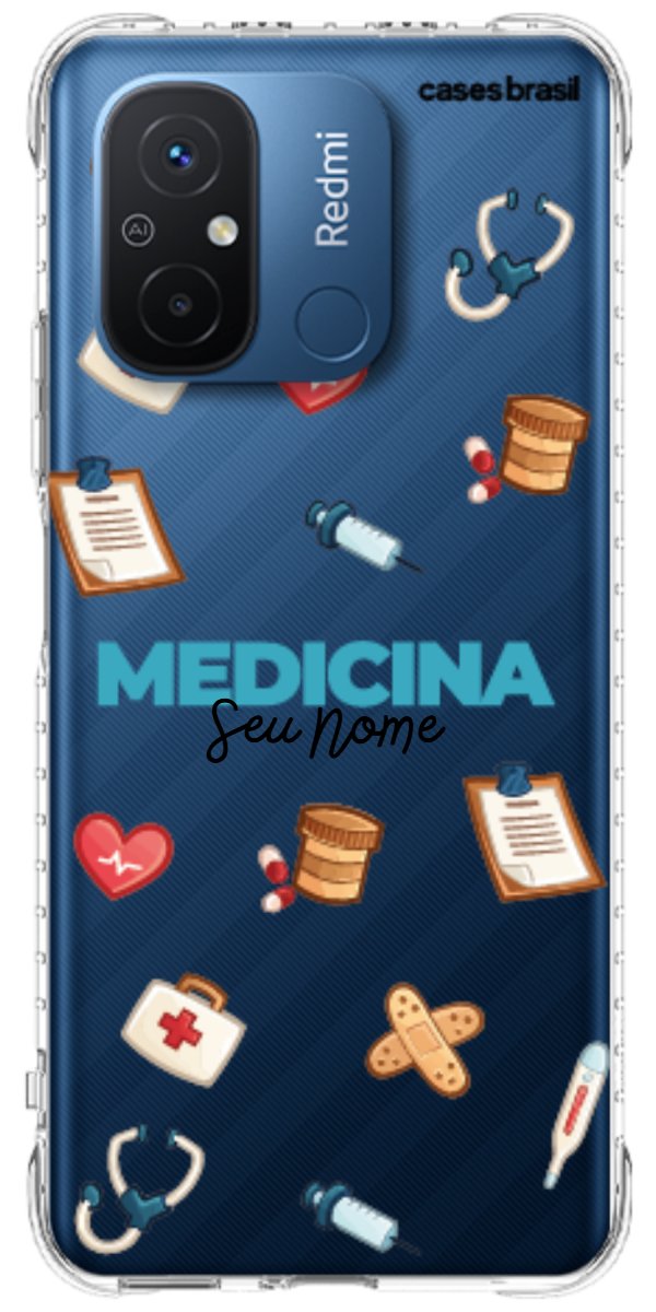 Capinha para Celular Medicina - Profissão Com Nome