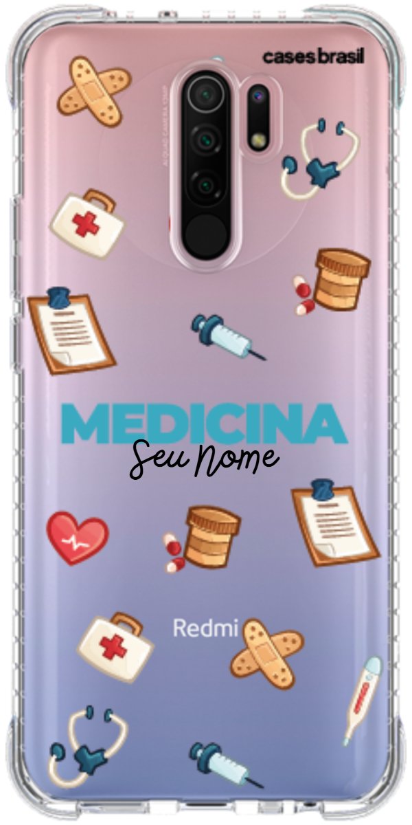 Capinha para Celular Medicina - Profissão Com Nome