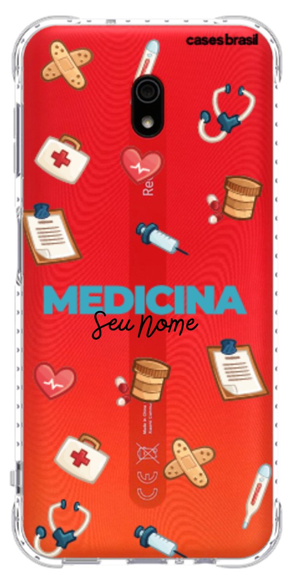 Capinha para Celular Medicina - Profissão Com Nome