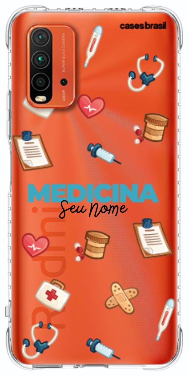 Capinha para Celular Medicina - Profissão Com Nome