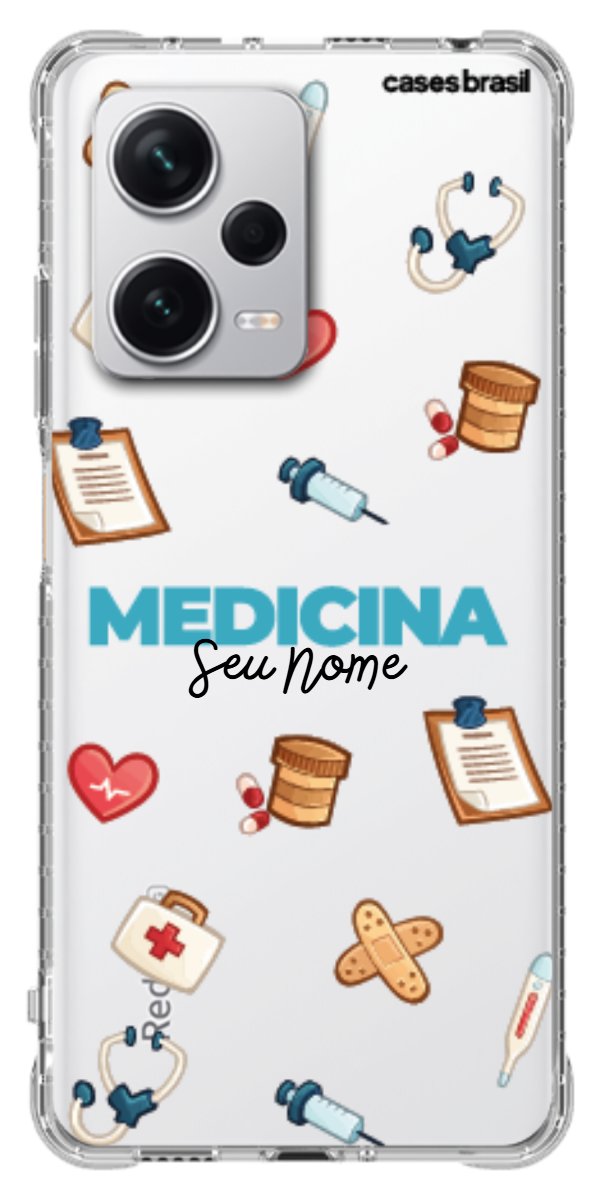 Capinha para Celular Medicina - Profissão Com Nome