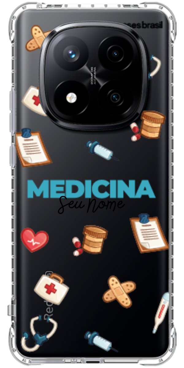 Capinha para Celular Medicina - Profissão Com Nome