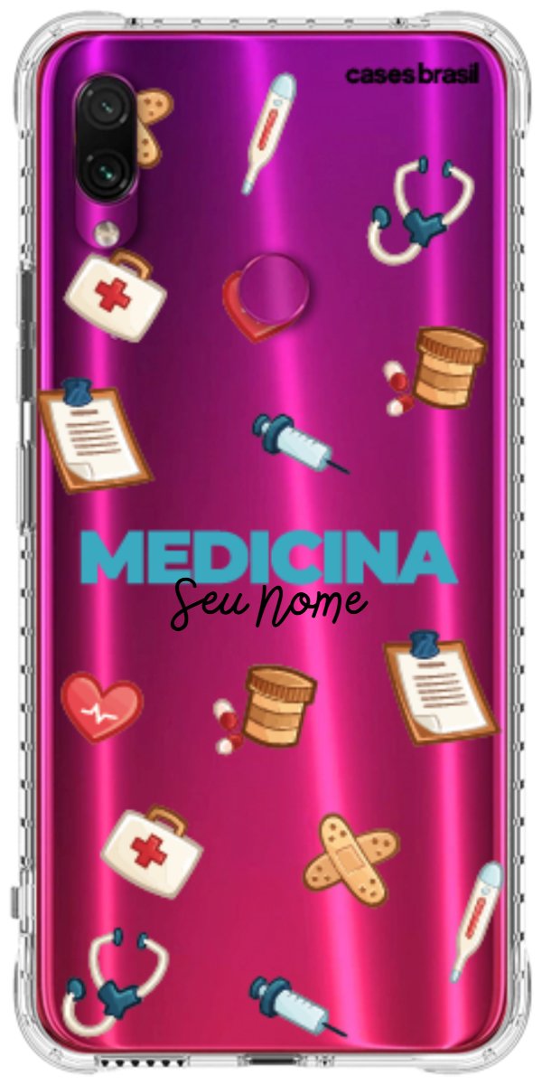 Capinha para Celular Medicina - Profissão Com Nome