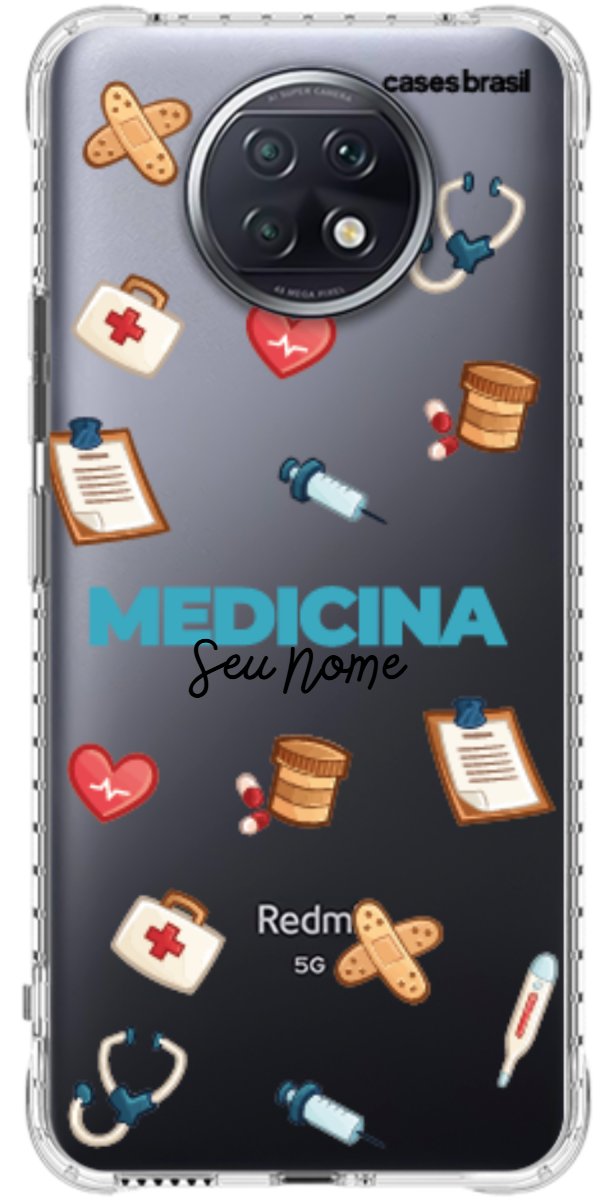 Capinha para Celular Medicina - Profissão Com Nome