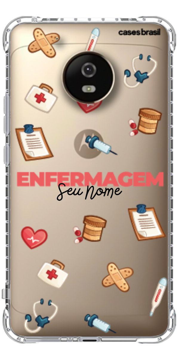 Capinha para celular Enfermagem - Profissão Com Nome