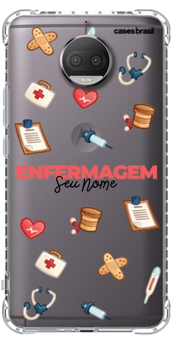 Capinha para celular Enfermagem - Profissão Com Nome