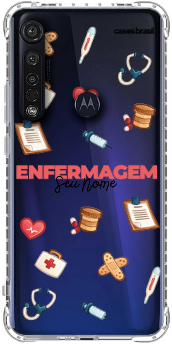 Capinha para celular Enfermagem - Profissão Com Nome