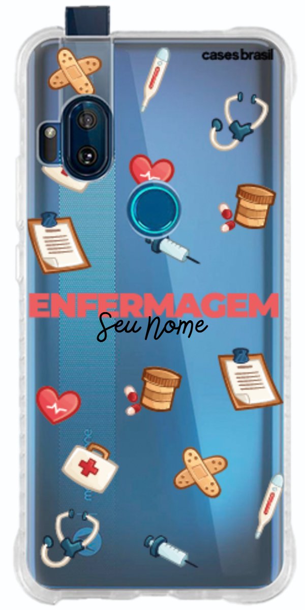 Capinha para celular Enfermagem - Profissão Com Nome