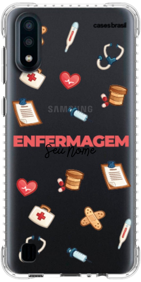 Capinha para celular Enfermagem - Profissão Com Nome