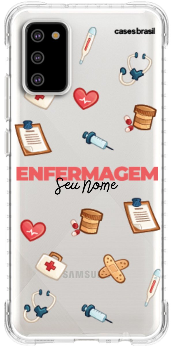 Capinha para celular Enfermagem - Profissão Com Nome