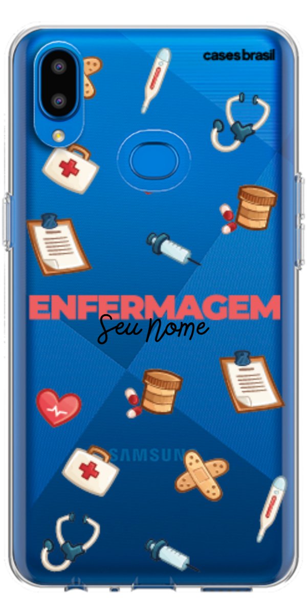 Capinha para celular Enfermagem - Profissão Com Nome