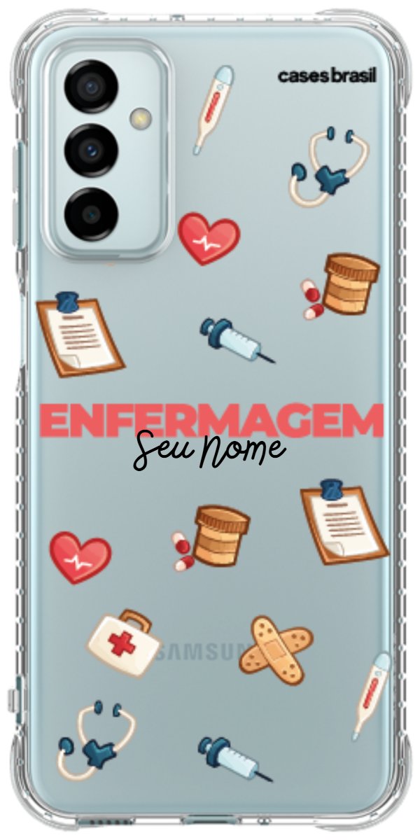 Capinha para celular Enfermagem - Profissão Com Nome