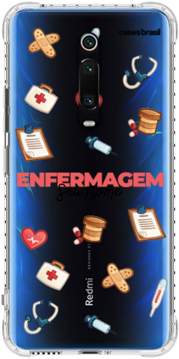 Capinha para celular Enfermagem - Profissão Com Nome