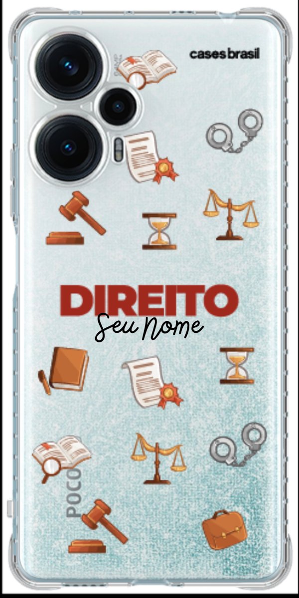 Capinha para celular Direito - Profissão Com Nome