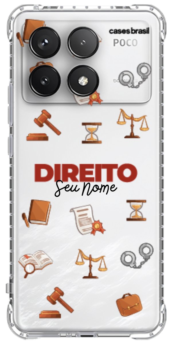 Capinha para celular Direito - Profissão Com Nome