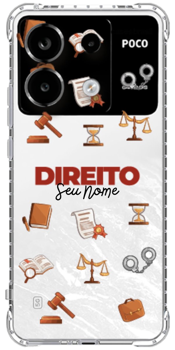 Capinha para celular Direito - Profissão Com Nome