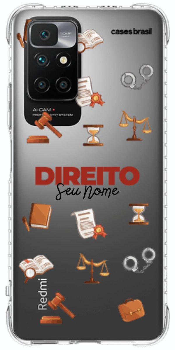 Capinha para celular Direito - Profissão Com Nome