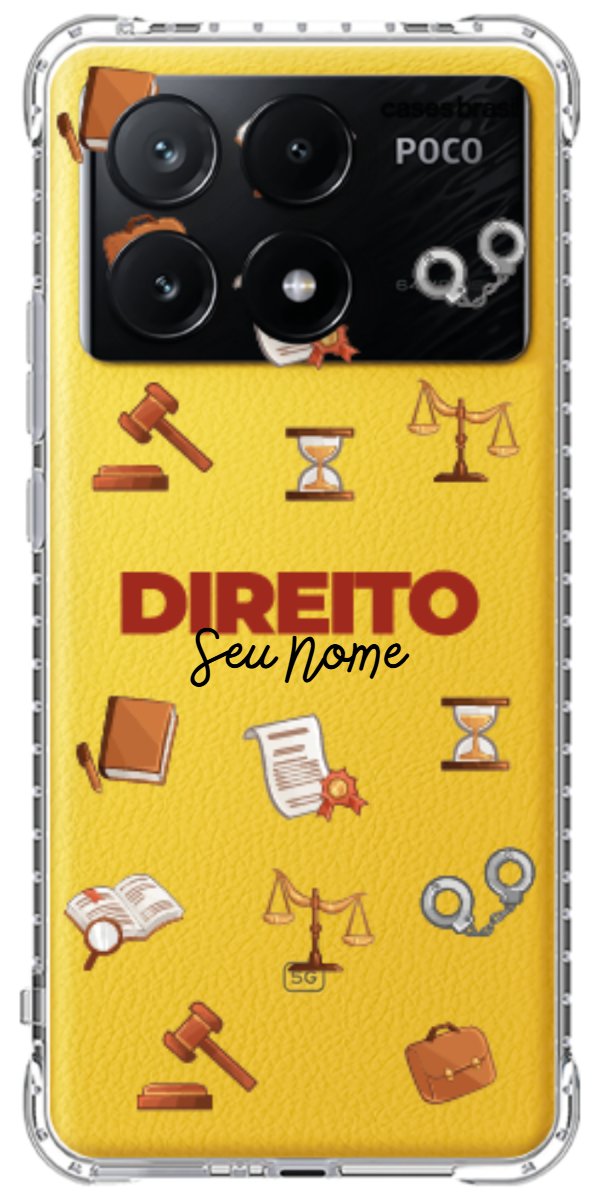 Capinha para celular Direito - Profissão Com Nome