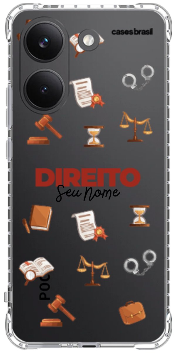 Capinha para celular Direito - Profissão Com Nome