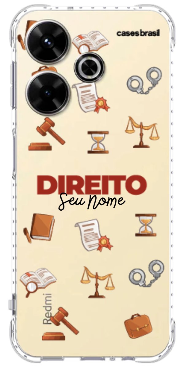 Capinha para celular Direito - Profissão Com Nome