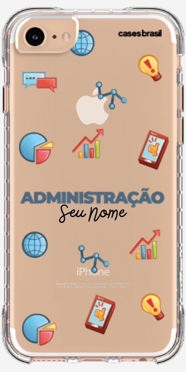 Capinha para celular Administração - Profissão Com Nome