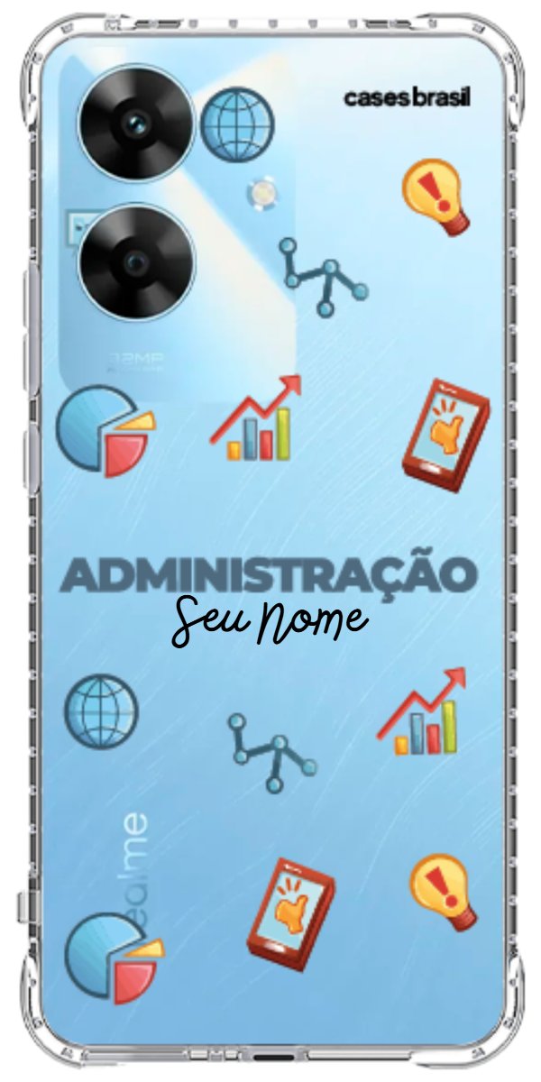 Capinha para celular Administração - Profissão Com Nome