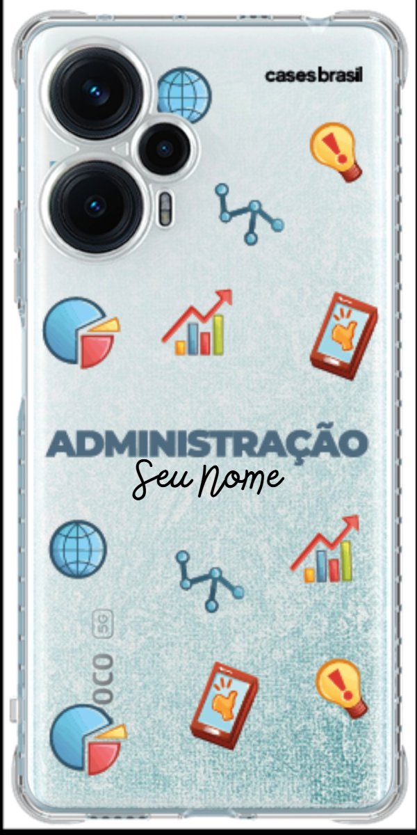 Capinha para celular Administração - Profissão Com Nome