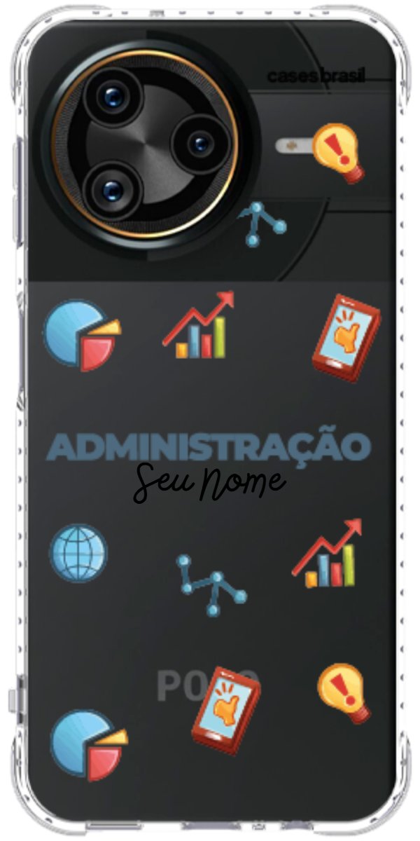 Capinha para celular Administração - Profissão Com Nome