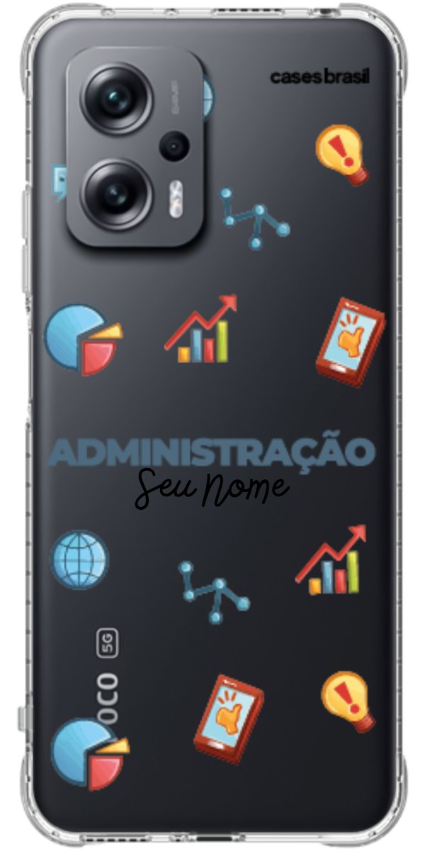 Capinha para celular Administração - Profissão Com Nome