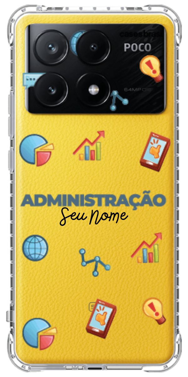 Capinha para celular Administração - Profissão Com Nome