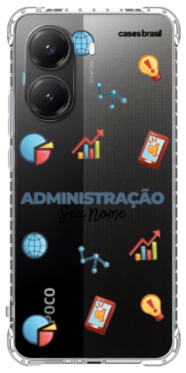 Capinha para celular Administração - Profissão Com Nome