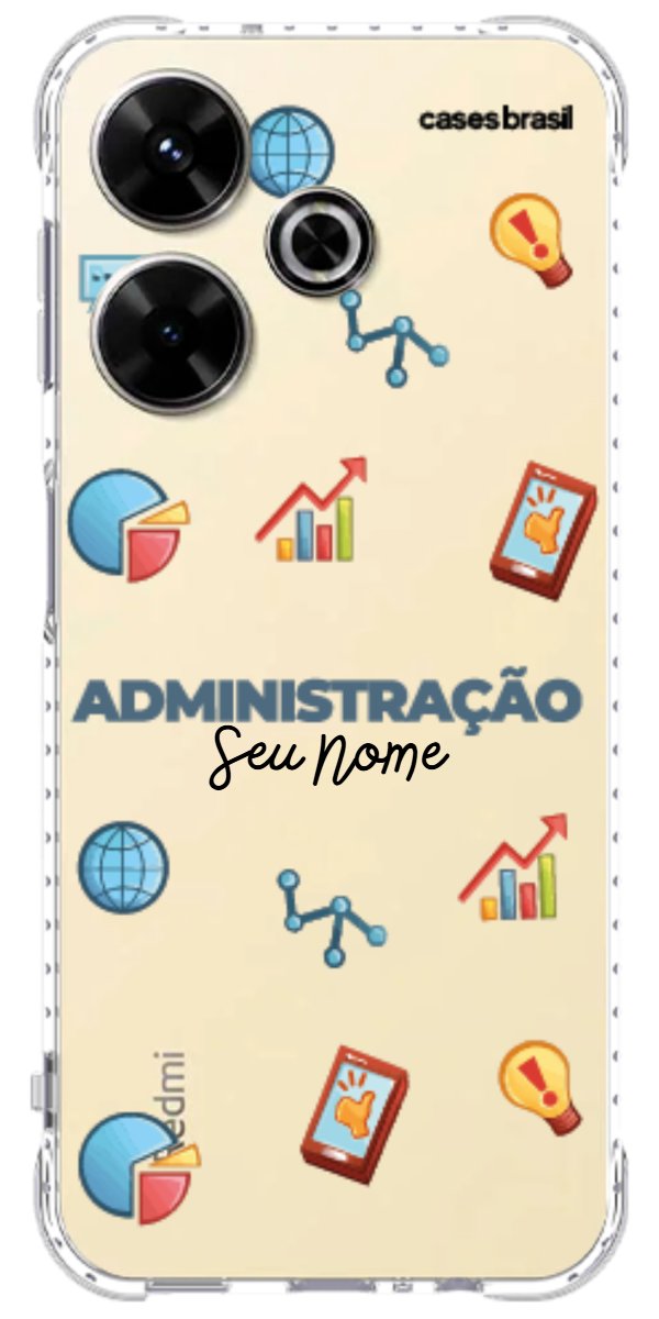 Capinha para celular Administração - Profissão Com Nome
