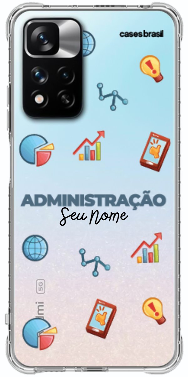 Capinha para celular Administração - Profissão Com Nome