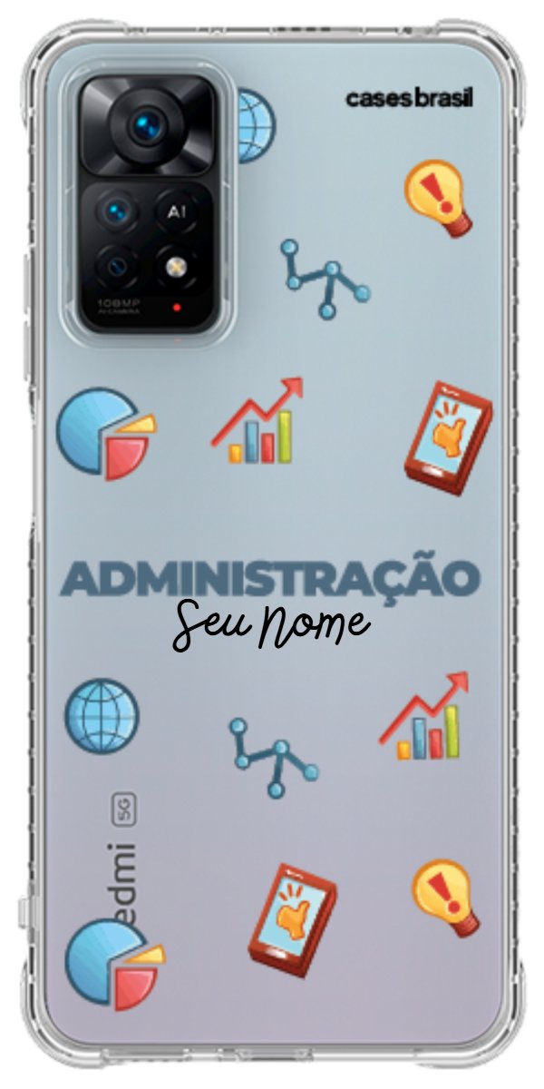 Capinha para celular Administração - Profissão Com Nome