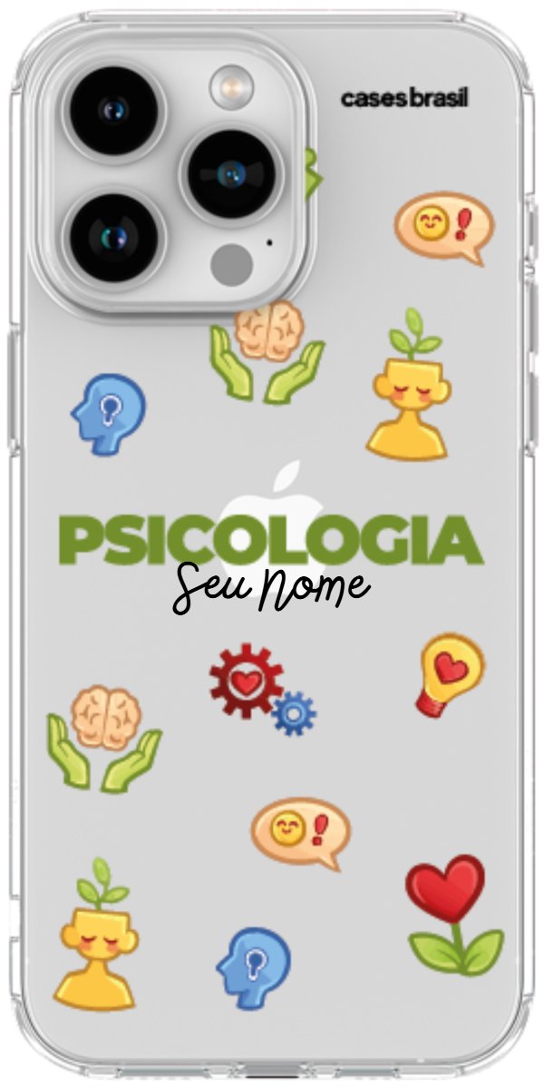 Capinha para Celular Psicologia - Profissão Com Nome