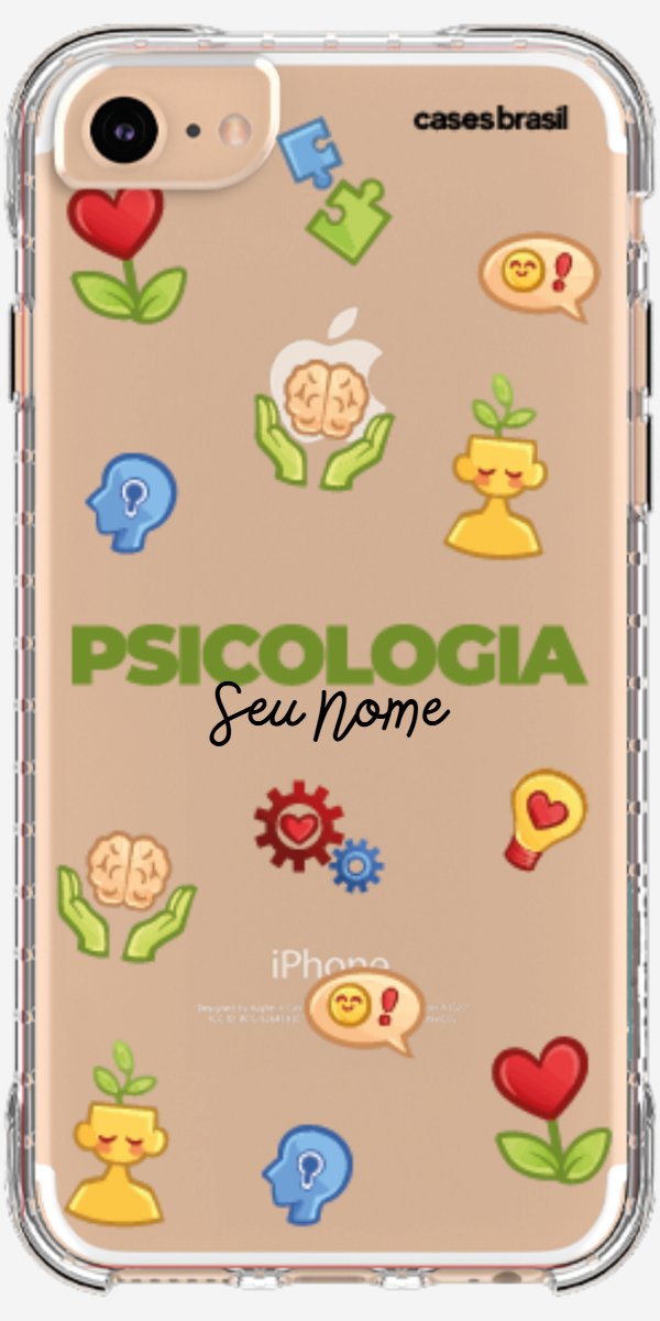 Capinha para Celular Psicologia - Profissão Com Nome