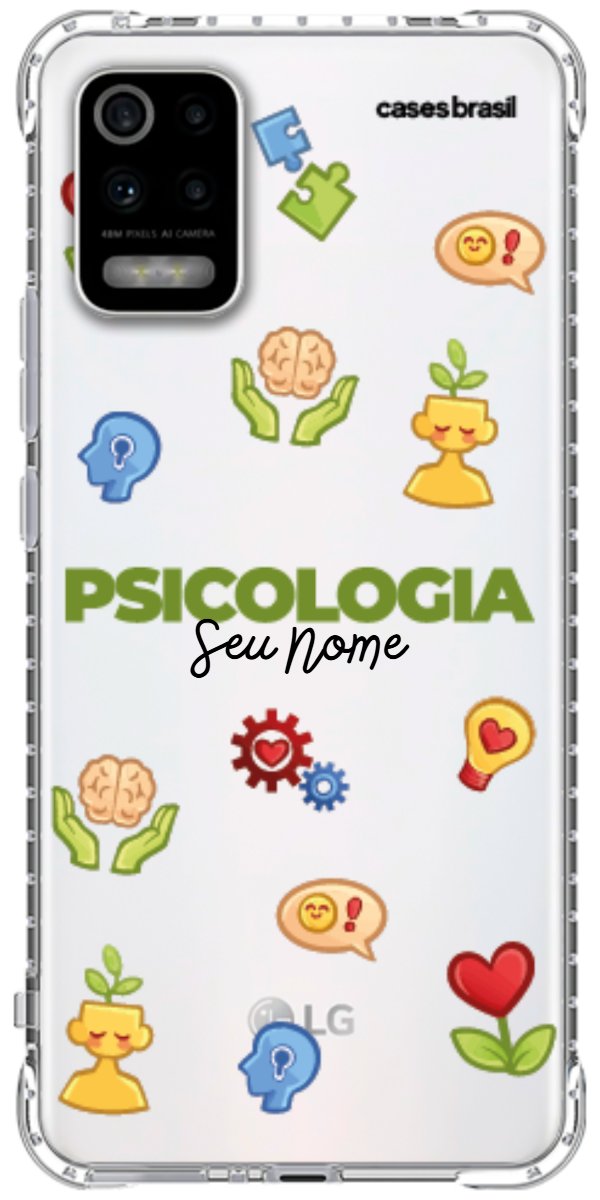 Capinha para Celular Psicologia - Profissão Com Nome