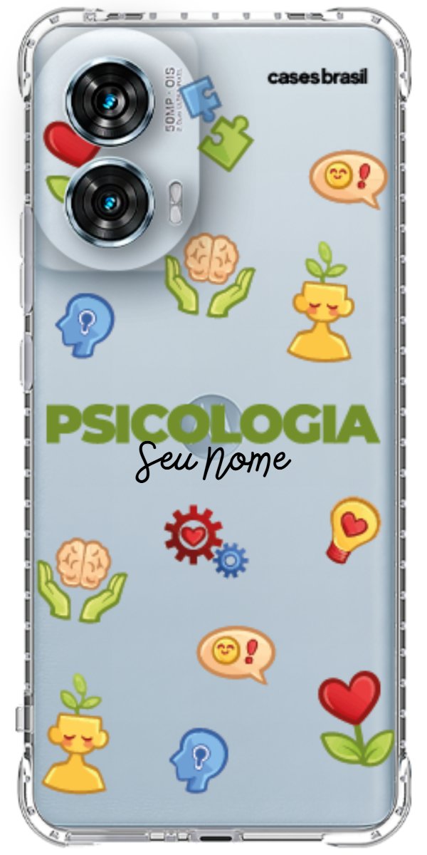 Capinha para Celular Psicologia - Profissão Com Nome