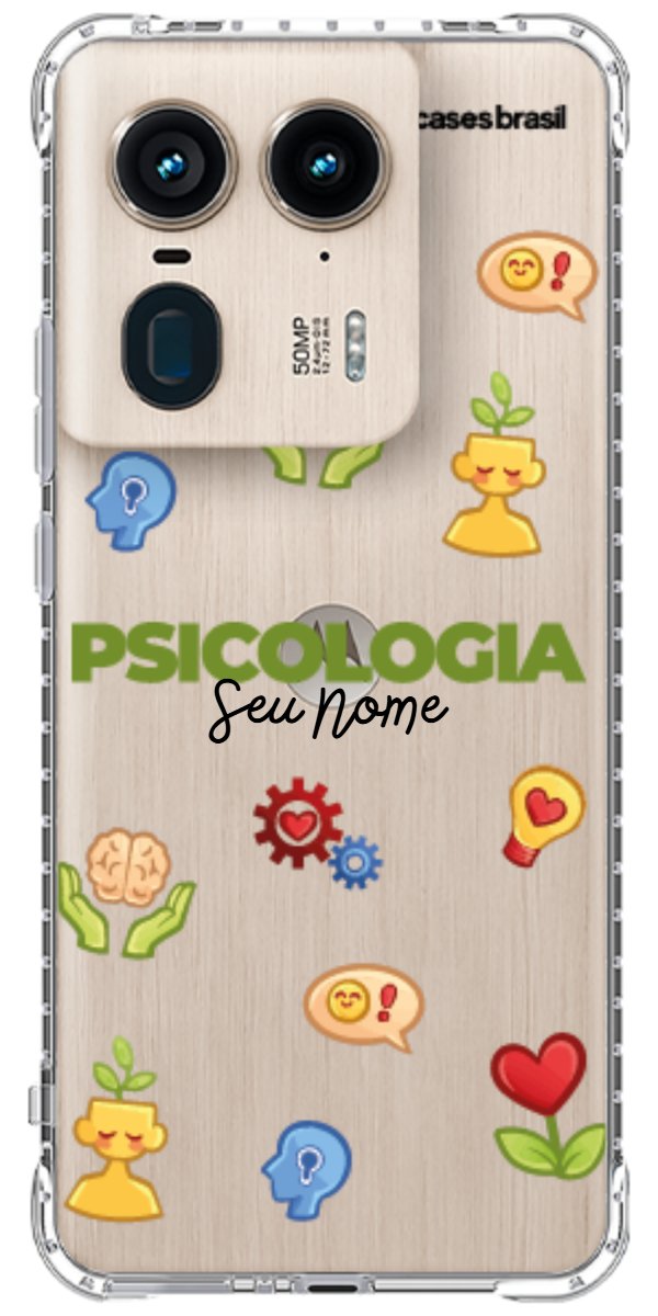 Capinha para Celular Psicologia - Profissão Com Nome