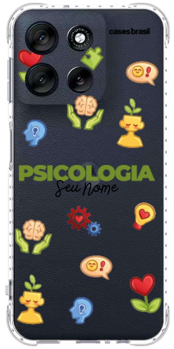 Capinha para Celular Psicologia - Profissão Com Nome