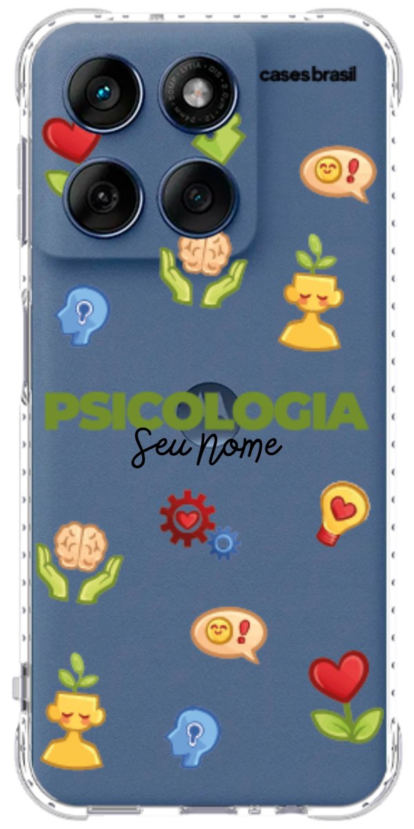 Capinha para Celular Psicologia - Profissão Com Nome
