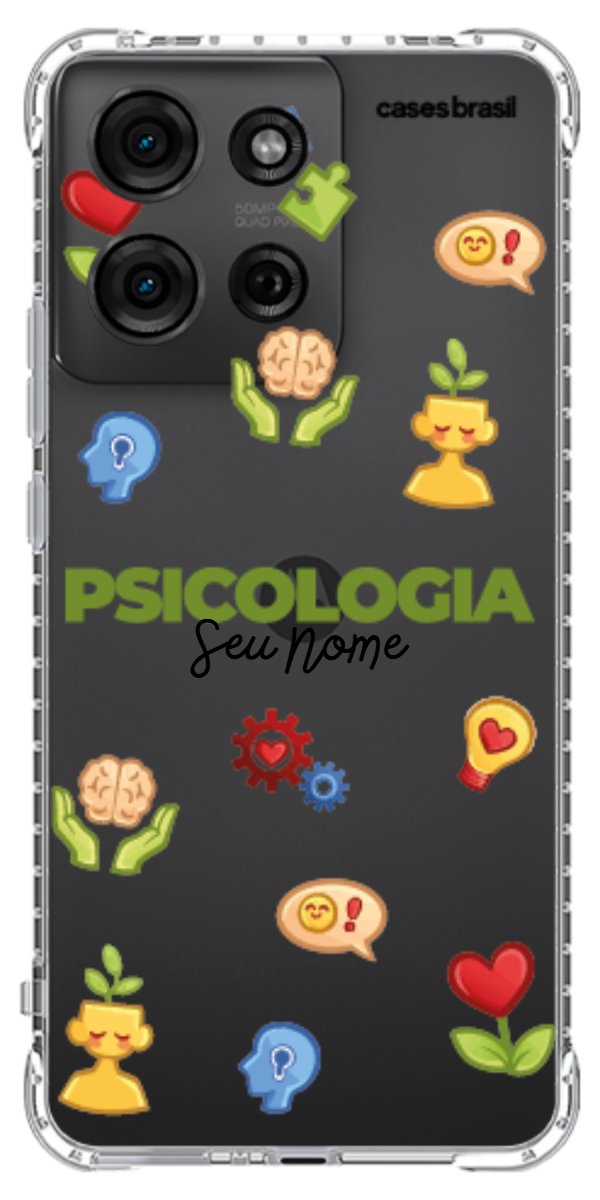 Capinha para Celular Psicologia - Profissão Com Nome