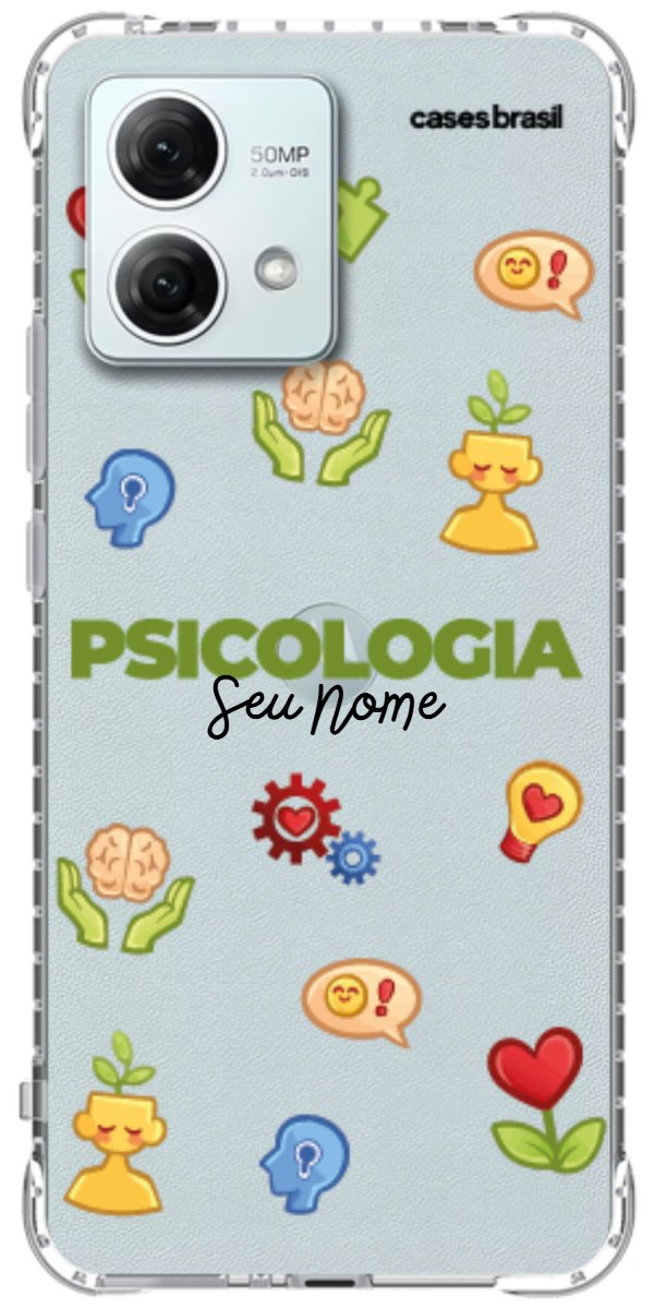 Capinha para Celular Psicologia - Profissão Com Nome